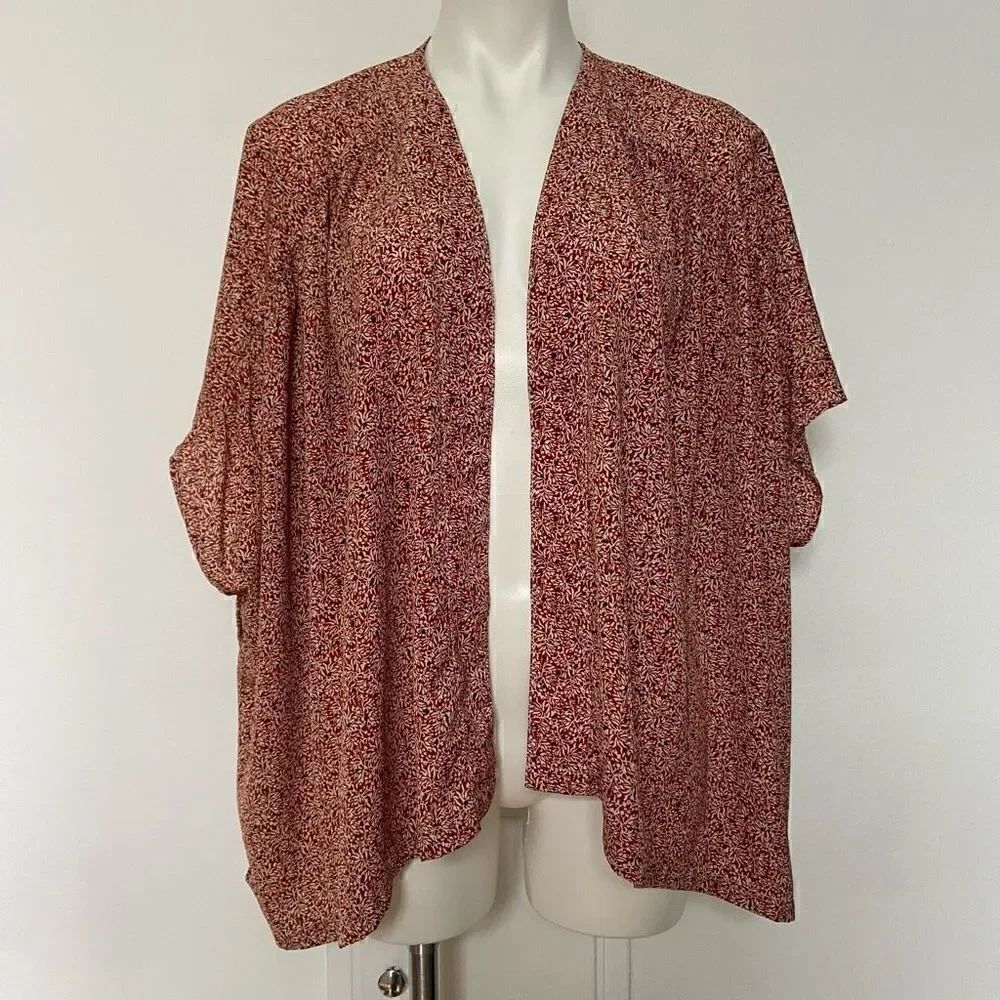 Look by M Floral kimono wrap
